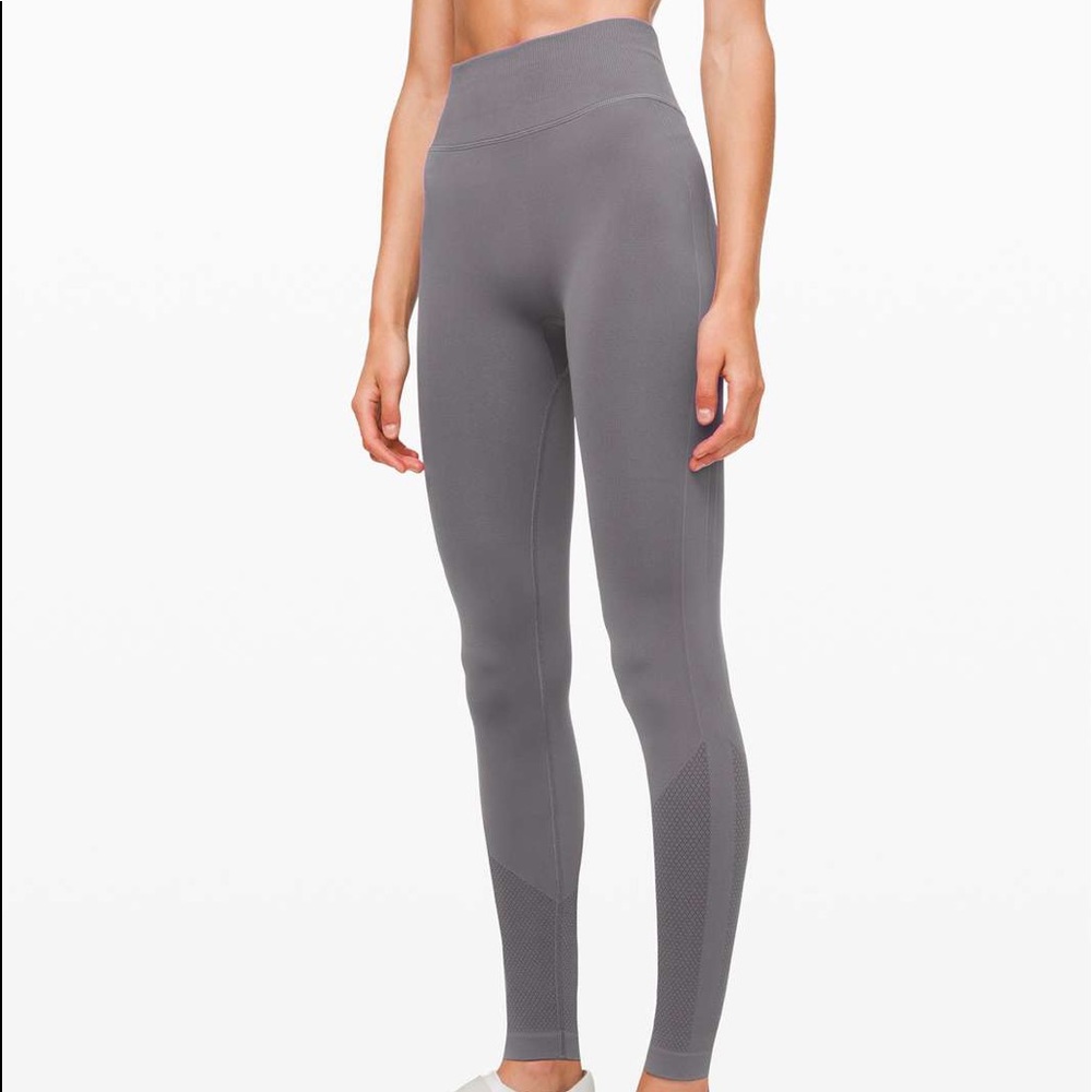 Grey Seamless leggings